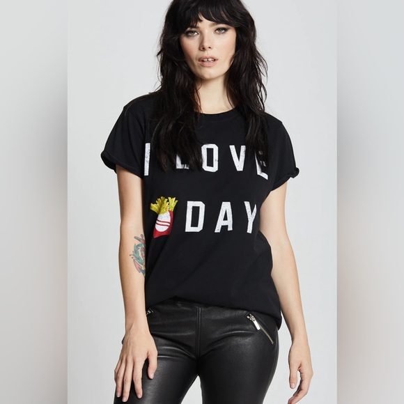 Recycled Karma Tops - NWOT I Love Fry-Day Tee Recycled Karma Brand